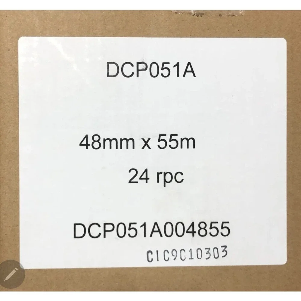 IPG Intertape Med. Grade Dc Pet Acrylic White Liner 48mm x 55m DCP051A 24 pk